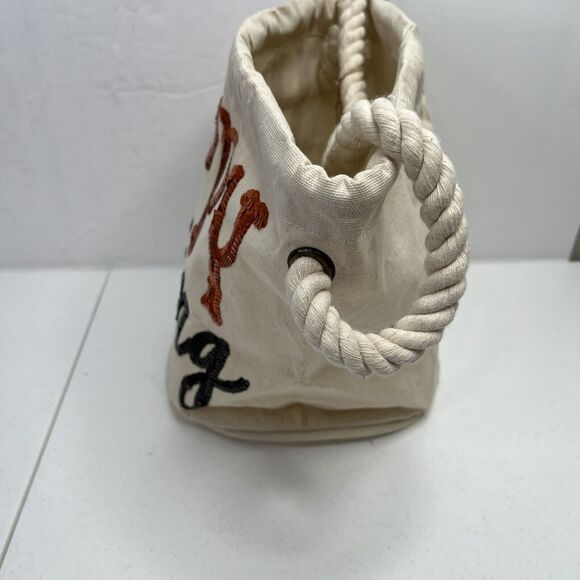 Mudpie Halloween Dazzle Bucket Tote Happy Haunting Sequin Trick or Treat NEW - Picture 6 of 15